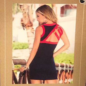 AM:PM Navy Red Dress, NWT, Size S